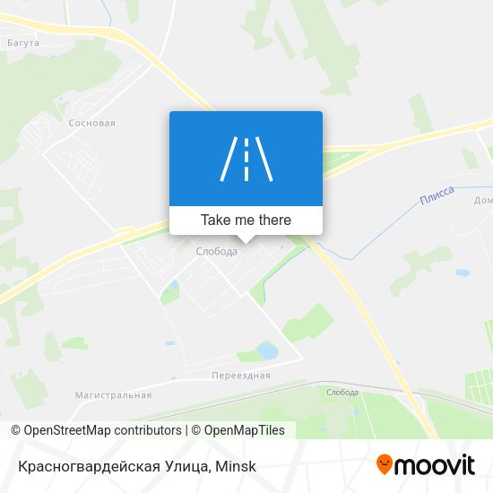 Красногвардейская Улица map