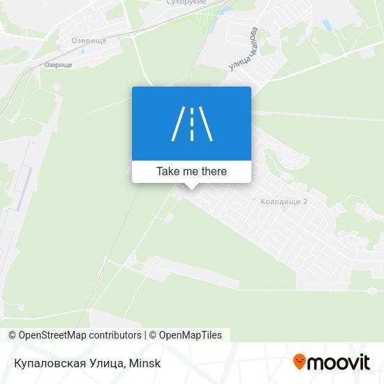 Купаловская Улица map