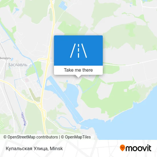 Купальская Улица map