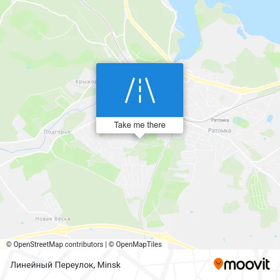 Линейный Переулок map