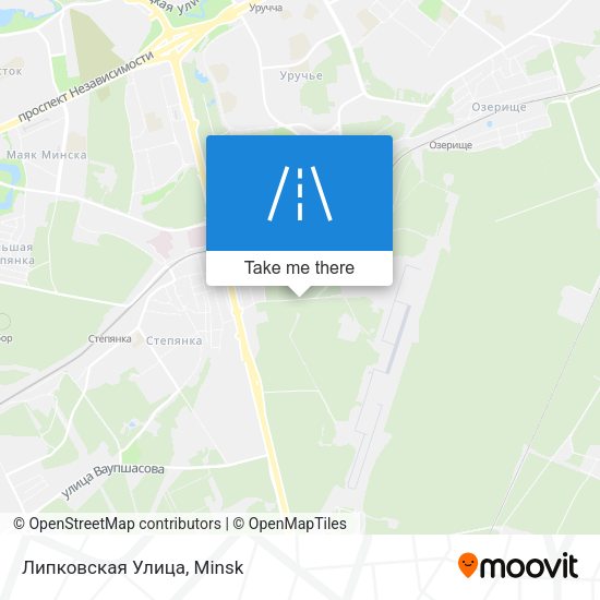 Липковская Улица map