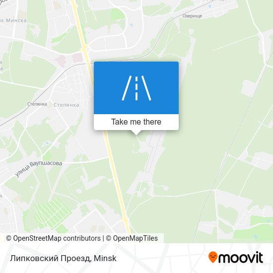 Липковский Проезд map