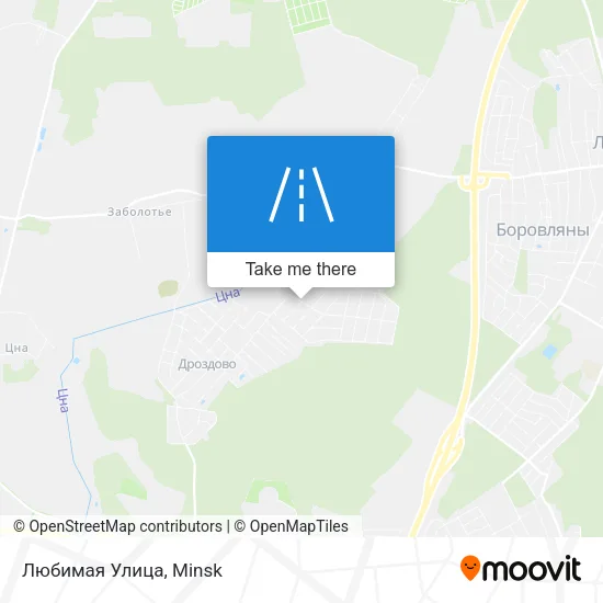 Любимая Улица map