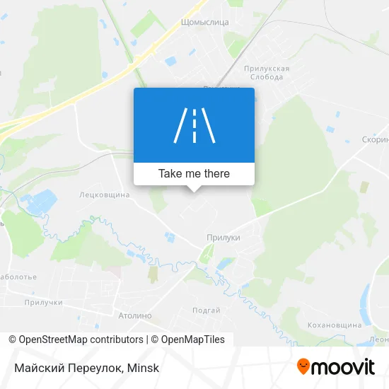 Майский Переулок map