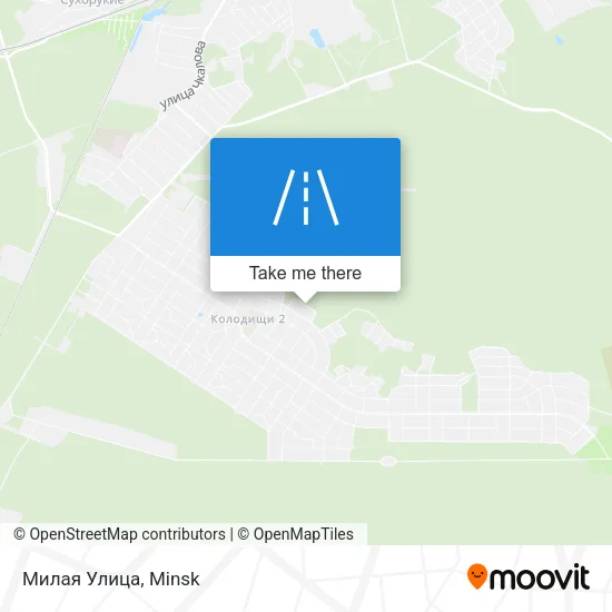 Милая Улица map