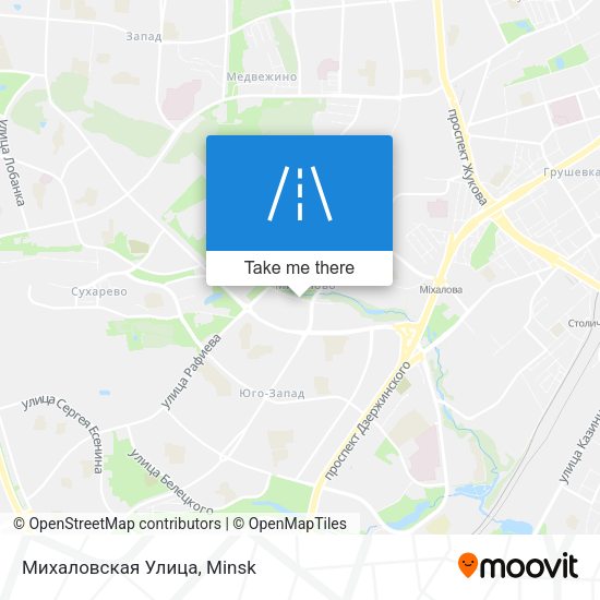 Михаловская Улица map