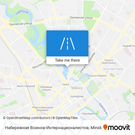 Набережная Воинов-Интернационалистов map