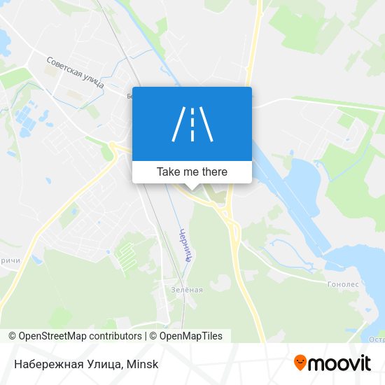 Набережная Улица map