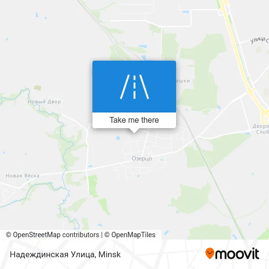 Надеждинская Улица map