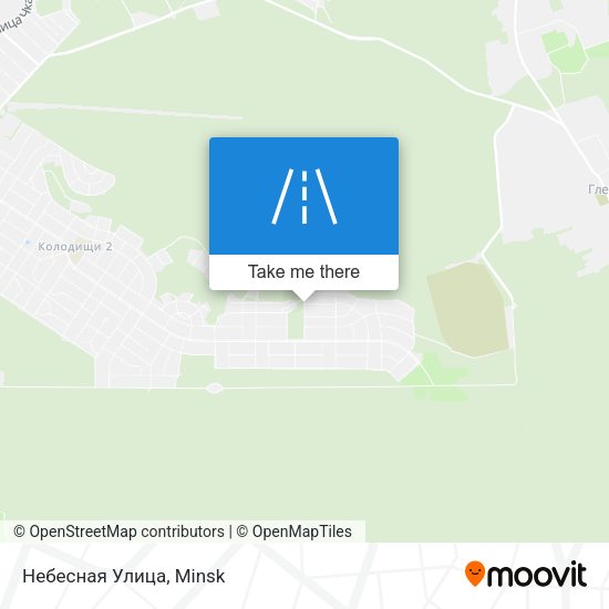 Небесная Улица map