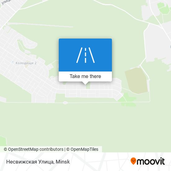 Несвижская Улица map