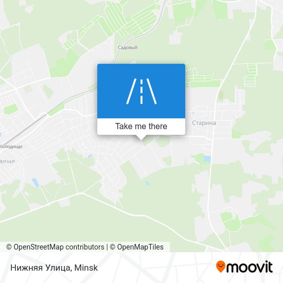 Нижняя Улица map