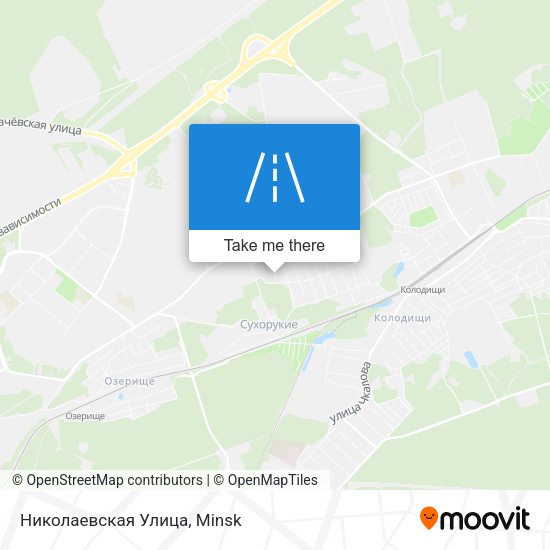 Николаевская Улица map