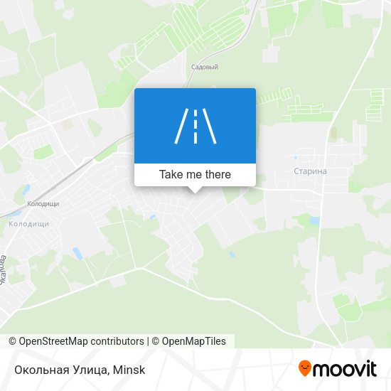 Окольная Улица map