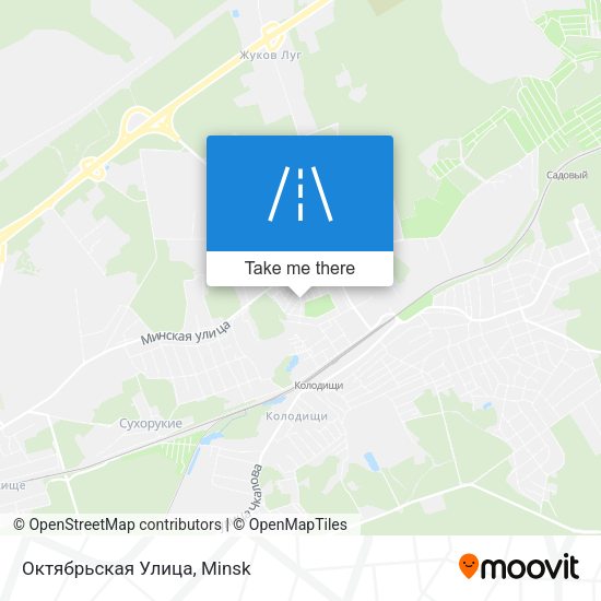 Октябрьская Улица map