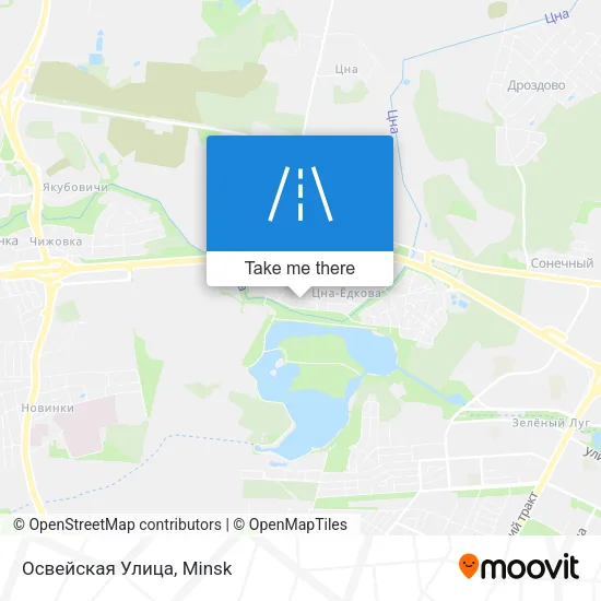 Освейская Улица map