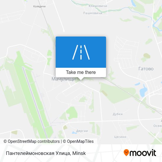 Пантелеймоновская Улица map