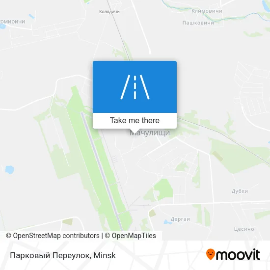 Парковый Переулок map