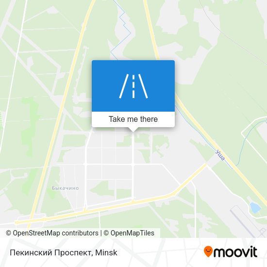 Пекинский Проспект map