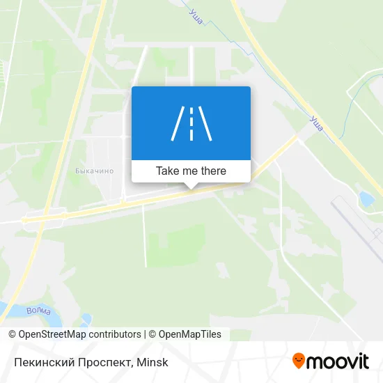 Пекинский Проспект map