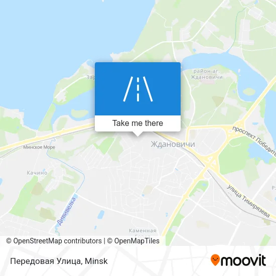 Передовая Улица map