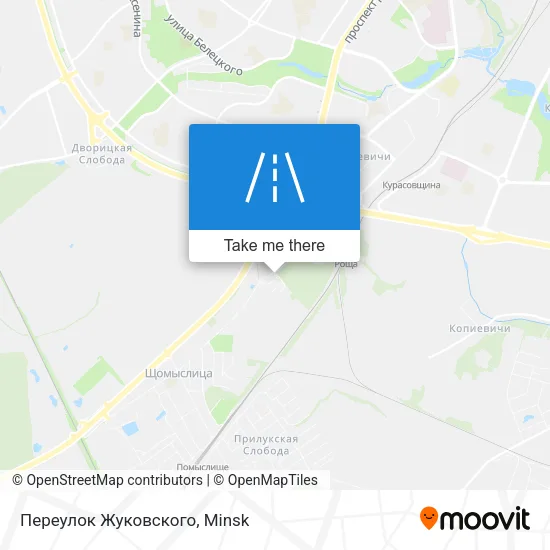 Переулок Жуковского map