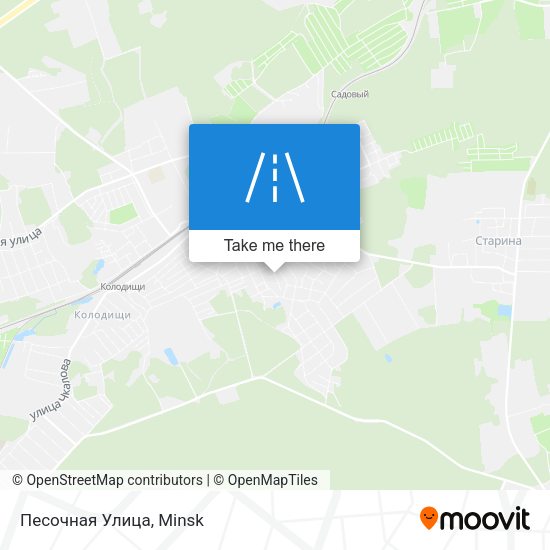 Песочная Улица map