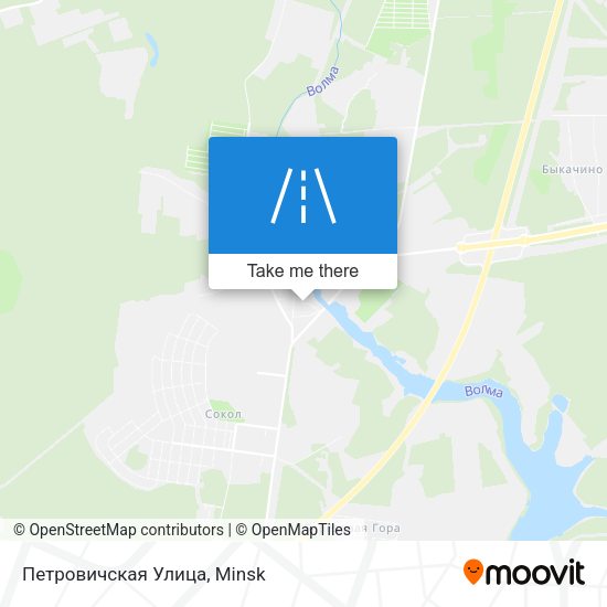 Петровичская Улица map