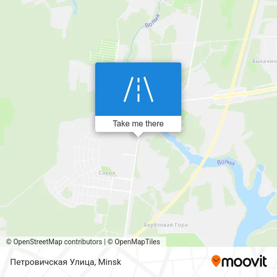 Петровичская Улица map