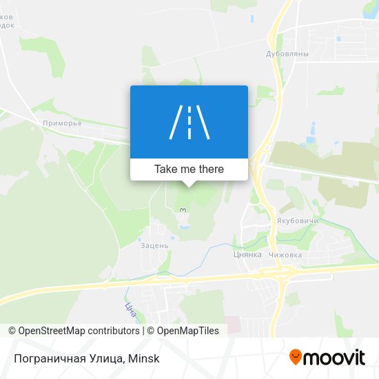 Пограничная Улица map