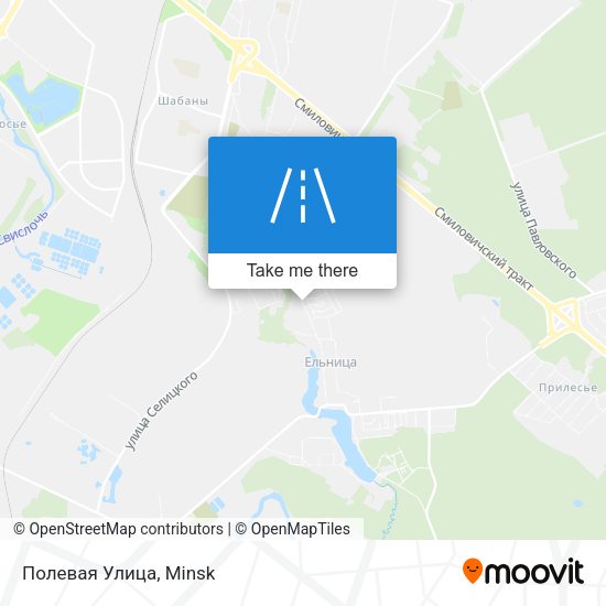 Полевая Улица map