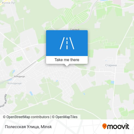 Полесская Улица map