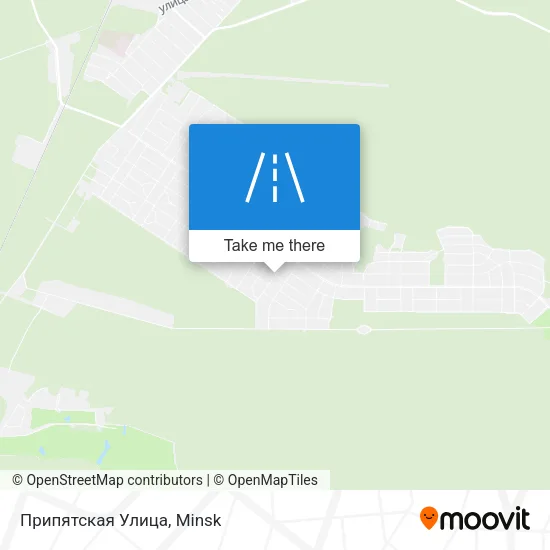 Припятская Улица map