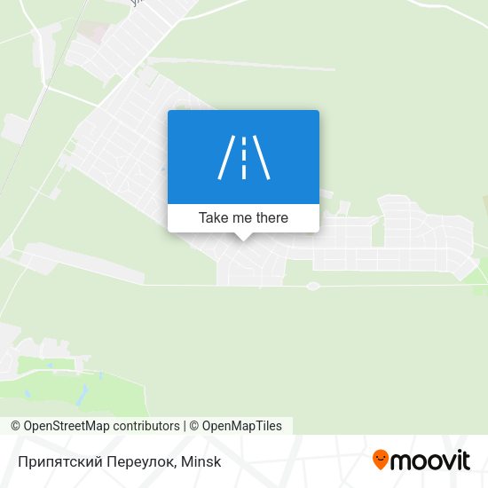 Припятский Переулок map