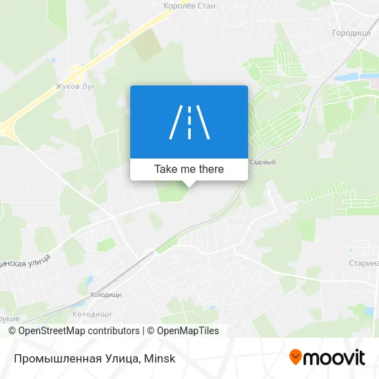 Промышленная Улица map