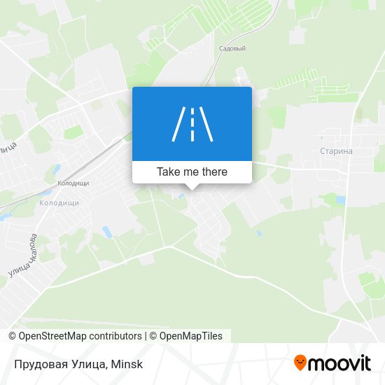 Прудовая Улица map