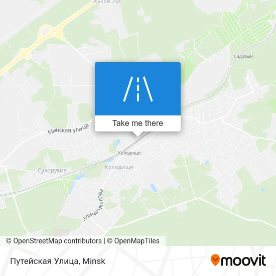 Путейская Улица map