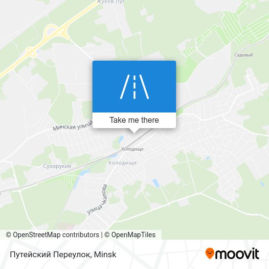Путейский Переулок map