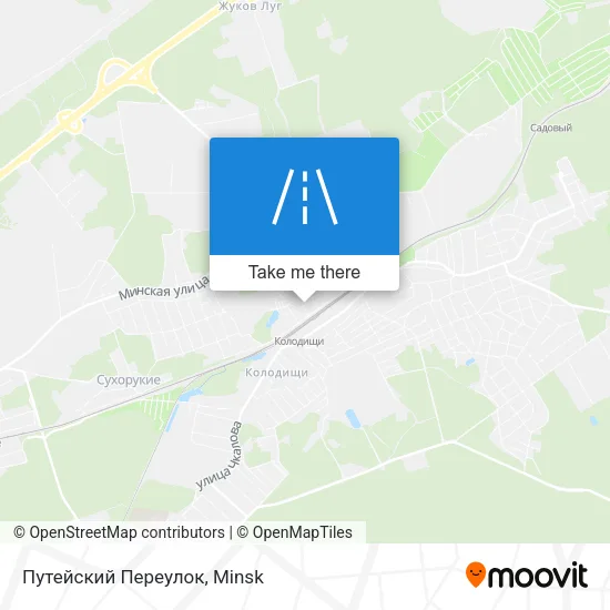 Путейский Переулок map