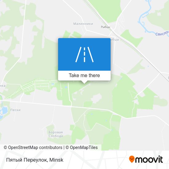 Пятый Переулок map