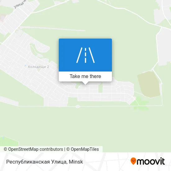 Республиканская Улица map
