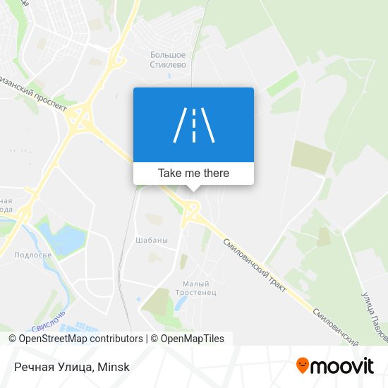 Речная Улица map