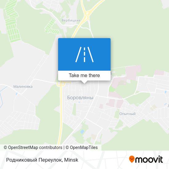 Родниковый Переулок map