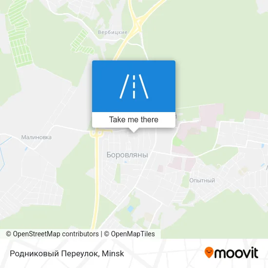 Родниковый Переулок map