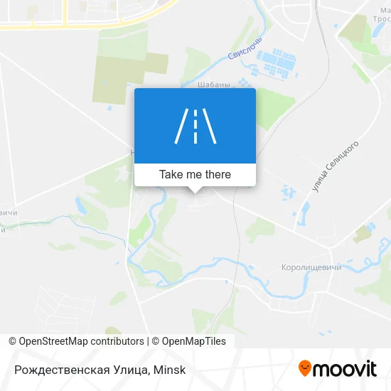 Рождественская Улица map