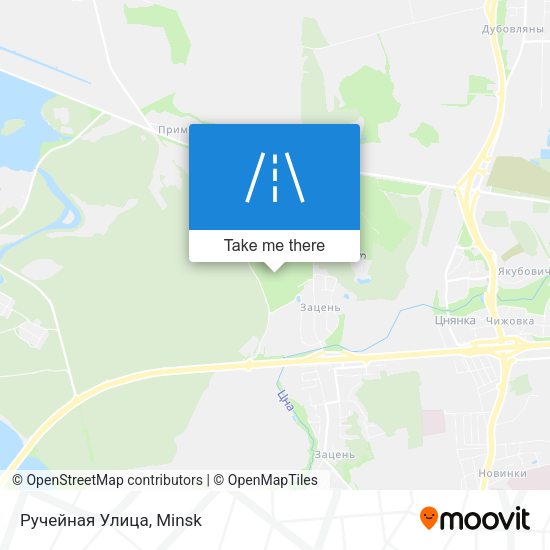 Ручейная Улица map