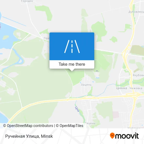 Ручейная Улица map