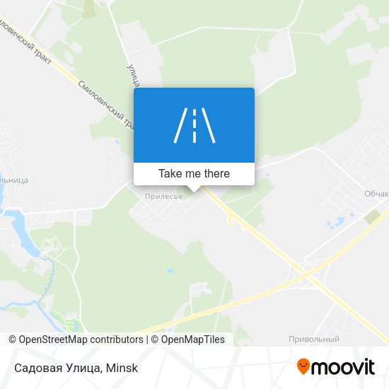 Садовая Улица map