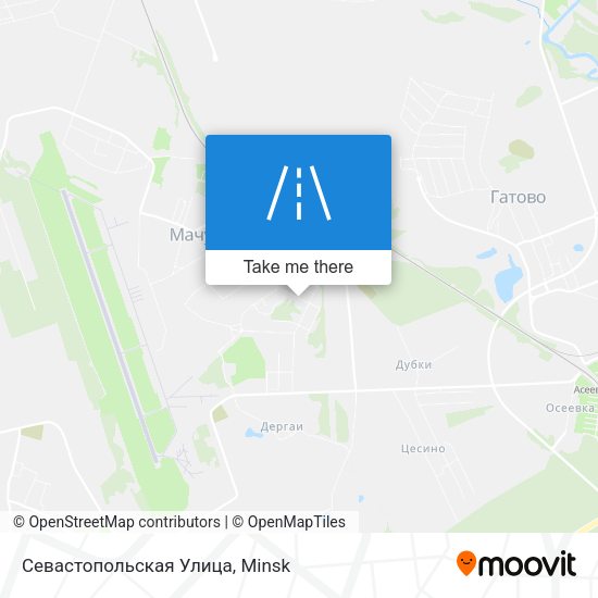 Севастопольская Улица map