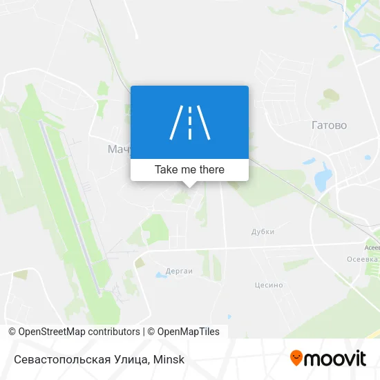 Севастопольская Улица map